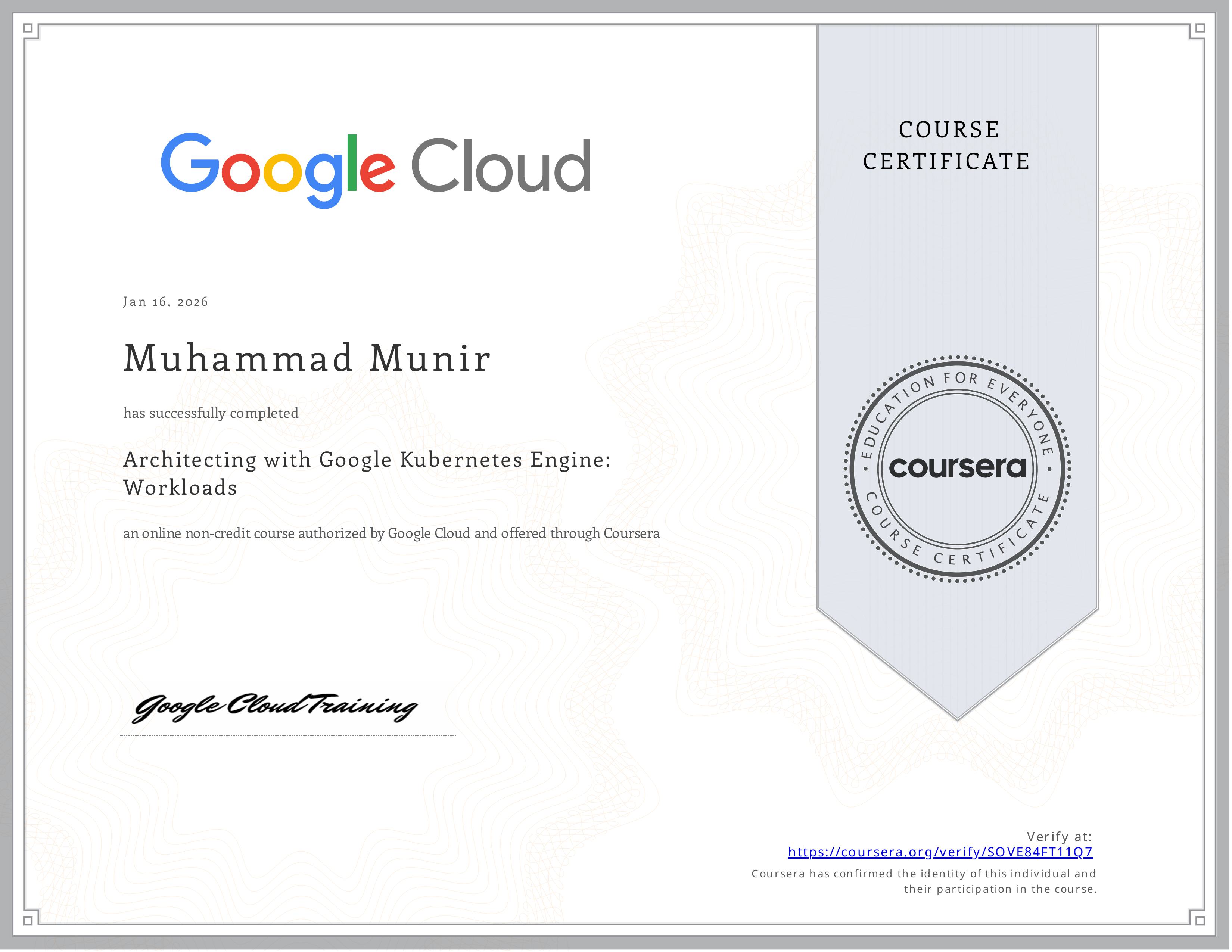 Architecting with Google Kubernetes Engine