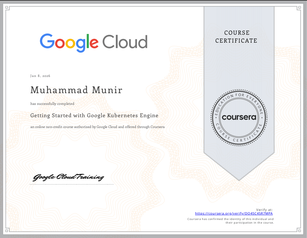 Getting Started with Google Kubernetes Engine
