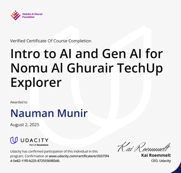 Introduction to AI & Generative AI